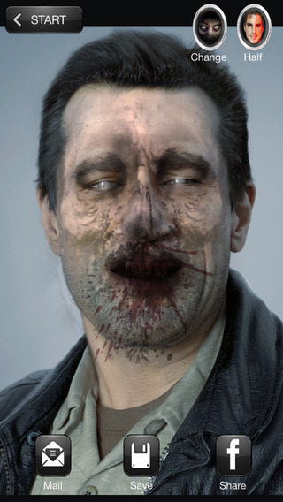 ZOMBIEBOOTH MORPHING FACE EDITOR