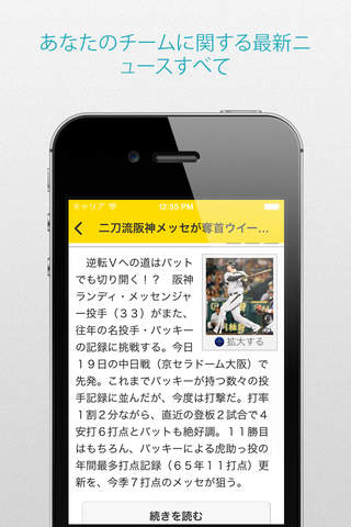 タイガース野球 screenshot 3