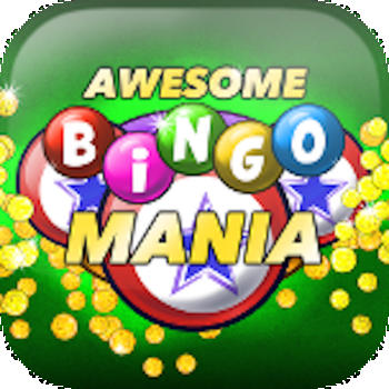 Awesome Bingo Mania 21 - A Win Big Jackpot Vegas Style 777 Bonanza Wild & Mega Casino Betting Game - Free 遊戲 App LOGO-APP開箱王
