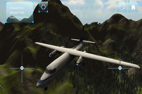Flight Simulator (Golf Jet Edition) - Airplane Pilot & Learn to Fly Sim screenshot 2