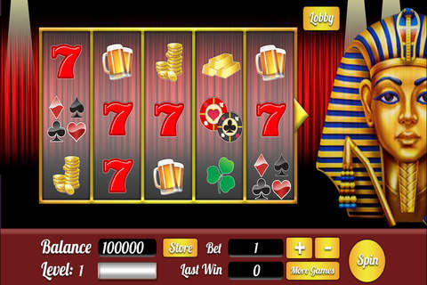 Pharaoh Slots Rich Casino Slots Hot Streak Las Vegas Journey screenshot 2