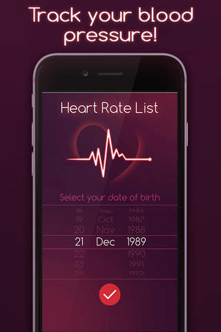 Heart Rate List GOLD screenshot 2