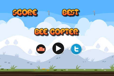 Bee Copter - Flying & Jumping Adventure screenshot 3