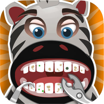 Animal Vet Celebrity Dentist at the Pet Zoo - Crazy  Clean Teeth Doctor LOGO-APP點子