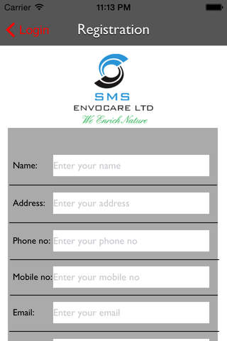 SMS Envocare Ltd screenshot 4