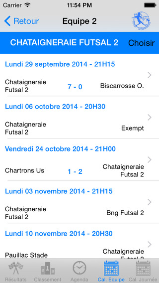 【免費運動App】Chataigneraie Futsal-APP點子