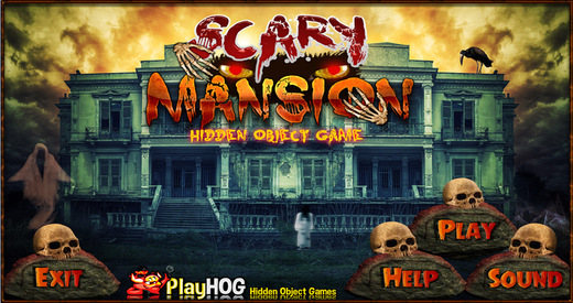 Scary Mansion - Free Hidden Object Games