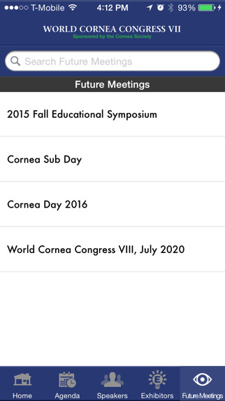 【免費醫療App】World Cornea Congress VII-APP點子