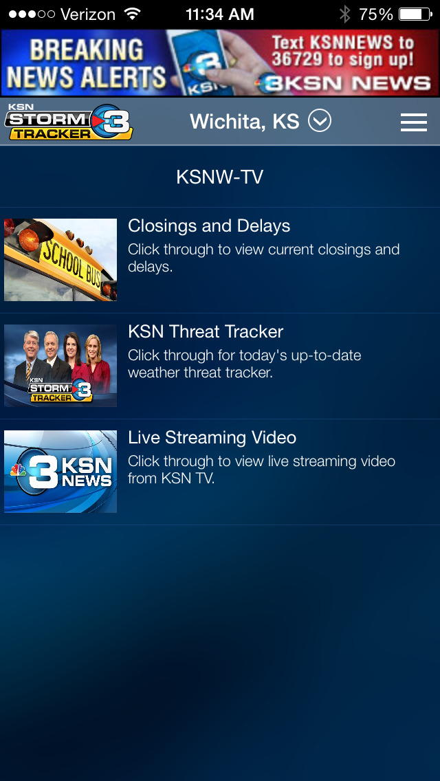 Storm Tracker 3 - Wichita Radar & Forecasts