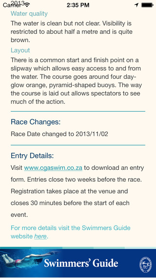 【免費運動App】Swimmers Guide 2015-APP點子