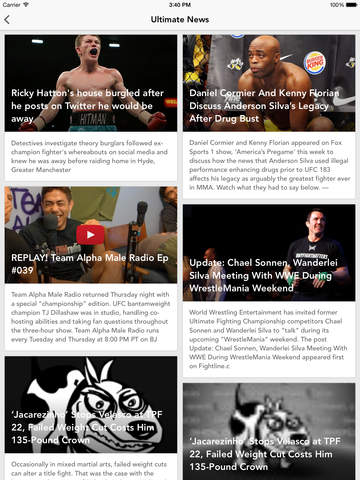 【免費運動App】Ultimate Fight Fan: Fighting games, MMA & sports news free mobile app-APP點子