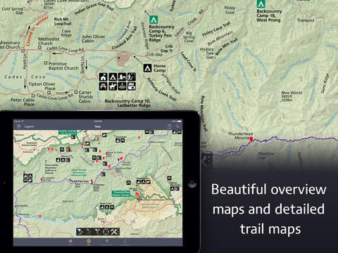 【免費旅遊App】Equator Maps: Great Smoky Mountains National Park-APP點子