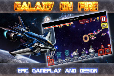 Space War - Free Addictive Defense Earth Game screenshot 2