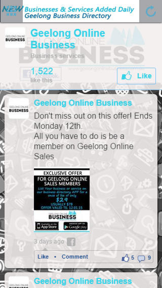 Geelong Online Business