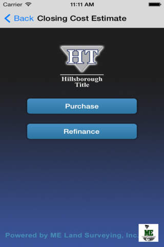 Hillsborough Title Calculator screenshot 2