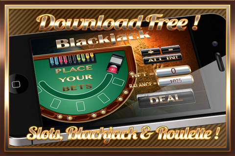 AAA Aattractive Cleopatra Jackpot Blackjack, Roulette & Slots! Jewery, Gold & Coin$! screenshot 3