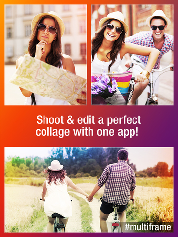 【免費攝影App】Multiframe - Free Photo Collage Maker and Picture Editor for Instagram and Facebook-APP點子