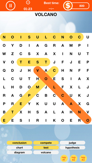 Word Search Game - Look for the Hidden Words Puzzle
