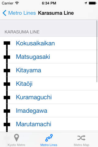 Kyoto Metro screenshot 4