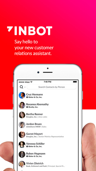 【免費生產應用App】Inbot - Contacts & CRM-APP點子
