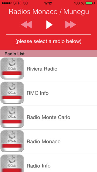 Radios Monaco Munegu : Actualités Musiques Résultats de foot 24 24h MC