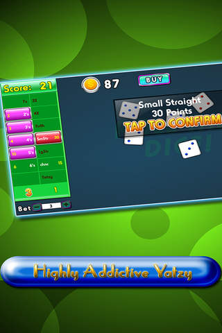 Virtual Yatzy Casino - Roll The Dice For A Winning Bonus PRO screenshot 2