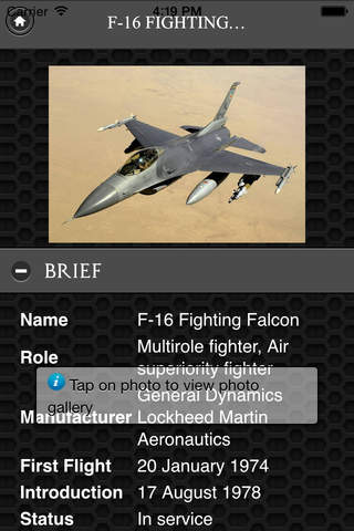 F-16 Fighting Falcon FREE screenshot 3