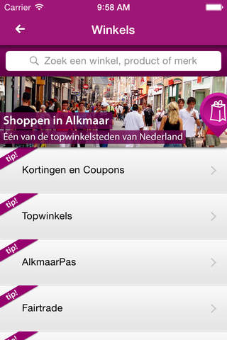 Alkmaar App screenshot 2