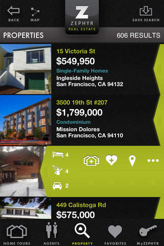 Zephyr Real Estate Search screenshot 2