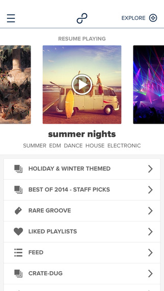 8tracks playlist radio - Free music app