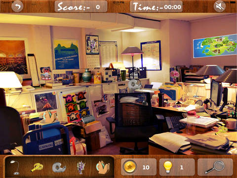 【免費遊戲App】Hidden Objects Office-APP點子