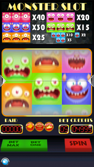 【免費遊戲App】Candy Monster Slots - Spin and Win Super Jackpot With Funny Crazy Monster Slots Game!-APP點子