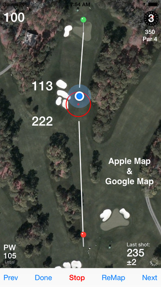 【免費運動App】Golf GPS Caddie - Free Rangefinder Scorecard Stats & Bets (Range Finder)-APP點子