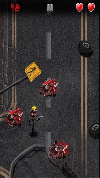 Angry Stickman Smasher PRO - Full Blood Guts Smash Version
