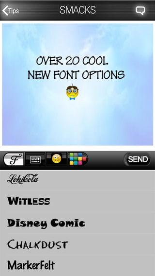 【免費社交App】SMACKS ADULT EMOJI - Fonts and Backgrounds-APP點子