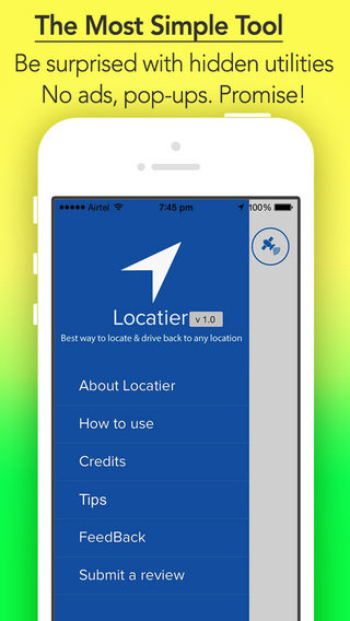 【免費交通運輸App】Locatier - Offline GPS & Compass Navigation Tool for Routing by Longitude and Latitude on map-APP點子