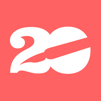 20lines - Write and read stories LOGO-APP點子