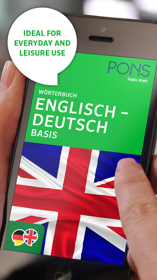 Dictionary German - English BASIC by PONS