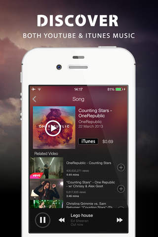 Muze - Free Music Player with HD Video & 10 Bands EQ screenshot 3