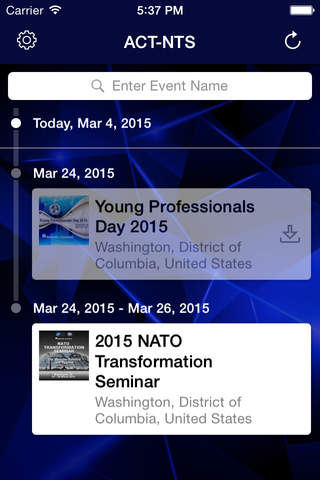 NATO Transformation Seminar screenshot 2