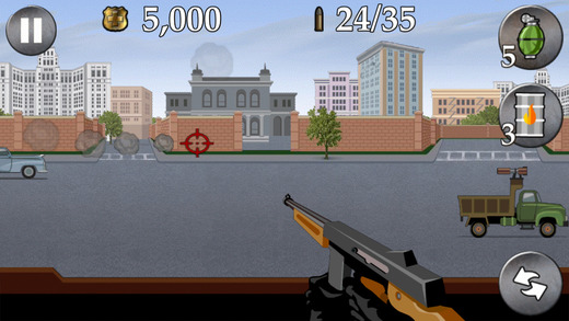 【免費遊戲App】1940's Mafia Shootout-APP點子