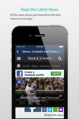 Minnesota Baseball Schedule — News, live commentary, standings and more for your team! screenshot 3