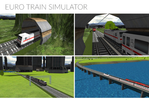 【免費遊戲App】Euro Train Simulator-APP點子