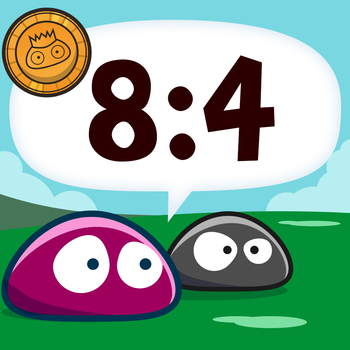 Math Blobs Division facts - practise and improve your math skills LOGO-APP點子