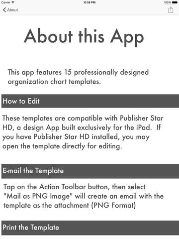 免費下載商業APP|Company Org Charts - Templates for Publisher Star HD app開箱文|APP開箱王
