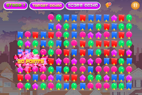 A Pop Blast Colored Bloons - Bubble Balloon Shooter of Witch-craft Free screenshot 3