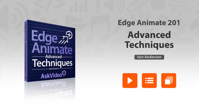 Advanced Techniques Course For Edge Animate