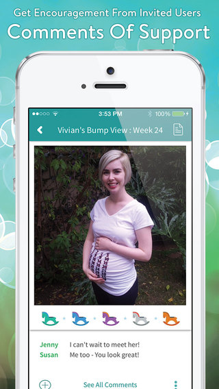 【免費攝影App】Bump View - Pregnancy photo sharing-APP點子