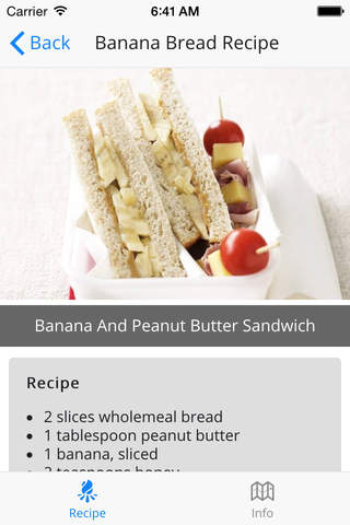 Banana Bread Recipe Easy Healthy screenshot 2