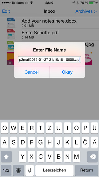 免費下載工具APP|Zip to Mail - easily create zip files from email, images from Camera Roll, other apps app開箱文|APP開箱王